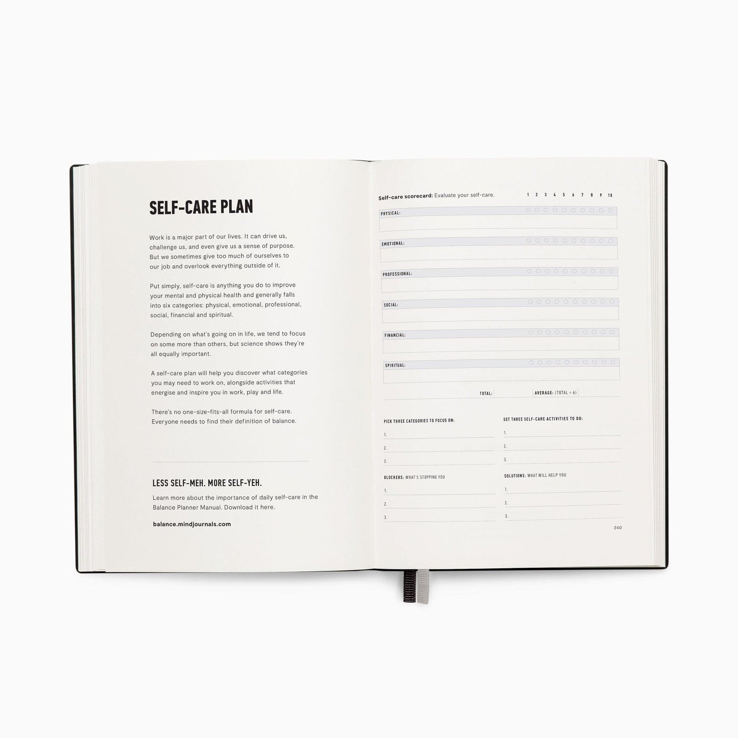 Balance Planner - MindJournal